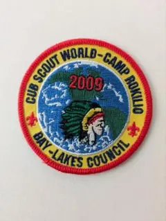 ❋ インディアン　CUB SCOUT　刺繍　 ワッペン