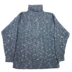 タートルネック ウール ニット