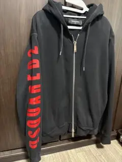 ディースクエアード 新品未使用 パーカージャケット サイズL 新品】ディースクエアード DSQUARED2 コットン プルオーバー