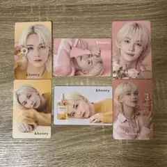&honey ジョンハン トレカ 6枚 セット 新品SEVENTEEN
