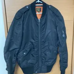 【貴重】AVREX L-2A フライトジャケット XL ブラック