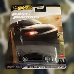 未開封　シビッククーペ　1993 Honda Civic Coupe EX