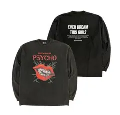 babymonster グッズ psycho ロンT 黒 BLACK Mサイズ - メルカリ