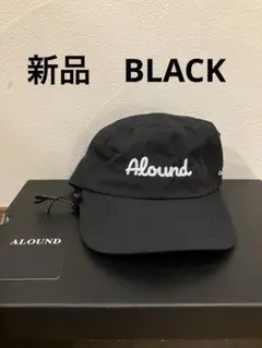 ALOUND LOGO NYLON CAP ブラック ALOUND LOGO NYLON CAP BLACK