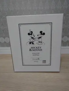 【匿名配送】ミッキー＆ミニー プッシュタイプごみ箱