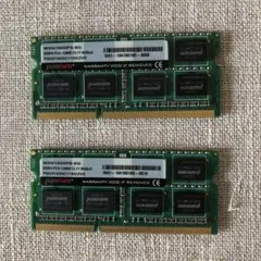 【ノートパソコンメモリ】DDR3 PC3-12800 8GBx2