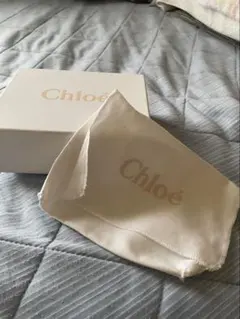 クロエ、3つ折り財布 布袋　箱