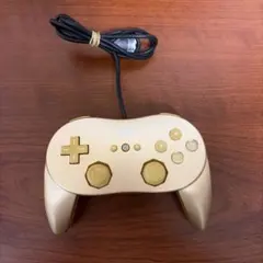 Wii　クラシックコントローラーPRO　ゴールド