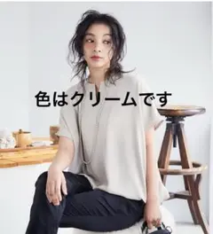 Owauno 半袖バルーンブラウス
