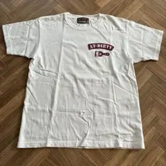 AT-DIRTY ホワイト Tシャツ Lサイズ