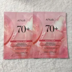 anua Peach 70+ Niacin Serum Mask 2枚