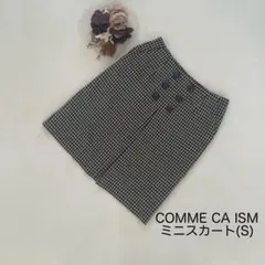 COMME CA ISM ミニスカート Sサイズ チェック柄