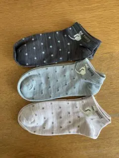 スニーカーソックス3足セット