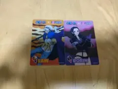 【確認開封のみ】ロー/ロビン　ワンピースサーティワンオリジナルコレクションカード
