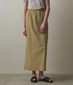 ＜Steven Alan＞クレープ チェック イージー ロングスカートのサムネイル