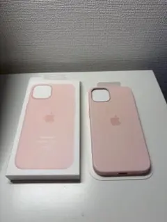 【正規品】iPhone13 MagSafe対応 シリコーンケース ピンクのサムネイル