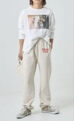 FREAK'S STORE HEAVY SWEAT ロゴパンツ