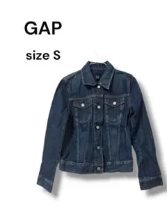 GAP ギャップデニムジャケットGジャン綿100%コットンインディゴ レディース