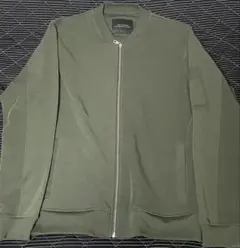 ナノユニバース　MA1風ブルゾン　カーキ　サイズL