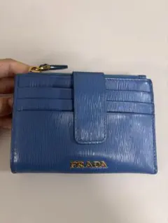 2025年最新】PRADA カラー：ブルー系 二つ折り財布の人気アイテム