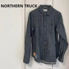 NORTHERN TRUCK ダークグレー 長袖シャツ M デニムシャツのサムネイル