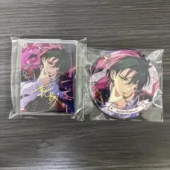 伏見弓弦　花の契約　缶 伏見弓弦 花の契約 缶バッジ 中国 あんスタ 中国 星乃所向 缶バッジ