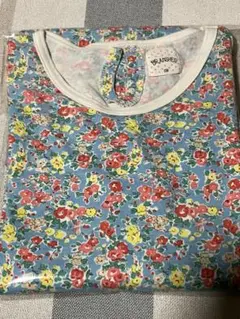 【BRANSHES】花柄長袖ワンピース 150cm