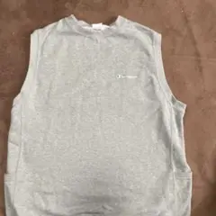 Champion グレー ノースリーブベスト M値下げ可能