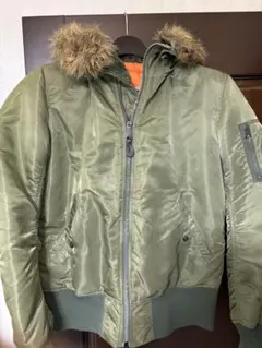 ALPHA INDUSTRIES フライトジャケット N-2Bタイプ カーキ