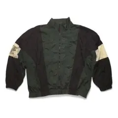 90s NIKE ナイキ ナイロンジャケット 刺繍ロゴ 白タグ レア