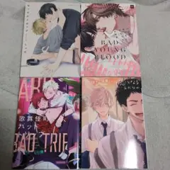 ボーイズラブ漫画4冊セット