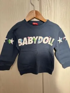 BABYDOLL トレーナー サイズ100 ダークブルー