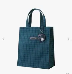 美品 ファミリア チェック レッスンバッグ