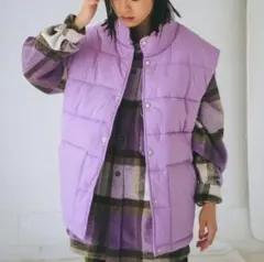 カスタネWHIMSIC レトロパディングベスト