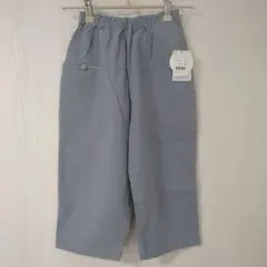 テータテート　ポケットデザインパンツ　水色　110サイズ