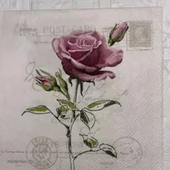 ꕤ︎︎·͜· ︎︎薔薇7⑤・4枚セットペーパーナプキン