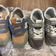 New Balance 996 スニーカー オレンジ/グレー