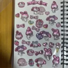 ボンボンドロップシール マイメロディ ピアノちゃん 正規品 おすそわけ