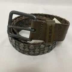 DIESEL archive スタッズベルト vintage イタリア製 DIESEL archive スタッズベルト vintage イタリア製 DIESEL