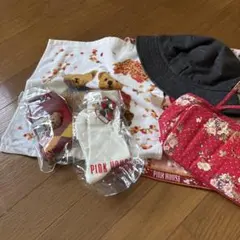 ピンクハウス　ワンダフルワールドソックスをピンクハウスハット　タオル２枚