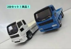 トミカ いすゞ ギガ 平ボディ 2台セット ミニカー トラック ダンプ デコトラのサムネイル