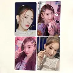 LE SSERAFIM ルセラフィム FEARLESS サクラ トレカ 4枚