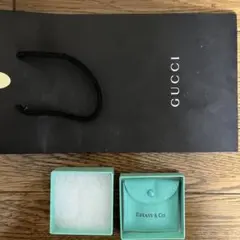 GUCCI ギフトバッグ & Tiffany & Co. ギフトボックスセット！