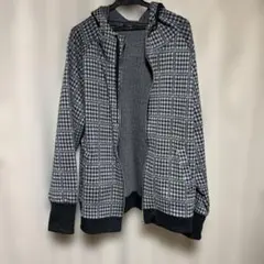 指穴付ジャガードカットソーパーカーブルゾン