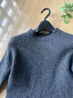 ハイネックニット ウール