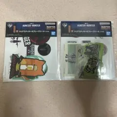 一番くじ HUNTER×HUNTER I賞 クリアステッカー＆フレークシール