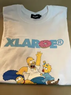X-LARGE the SIMPSONS コラボTシャツ 白 Sサイズ ホワイト