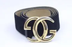 GUCCI グッチベルト スエードGG ロゴ