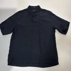 Stussy 半袖シャツ Wrinkly Cotton Gauze 黒 - メルカリ