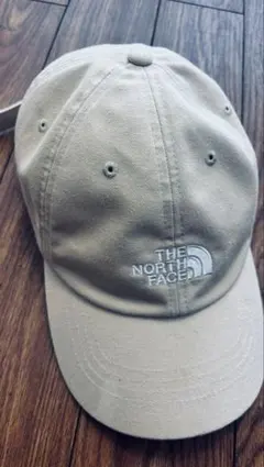 THE NORTH FACE ベージュキャップ フリーサイズ